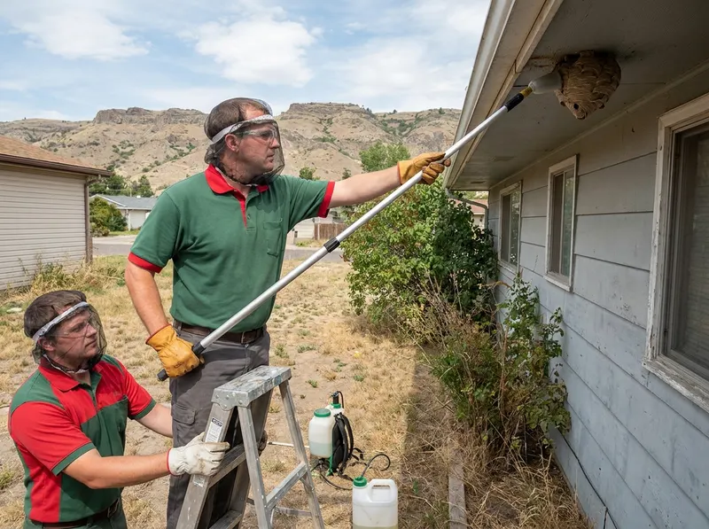 Wasp and Hornet Nest Extraction in Billings, MT